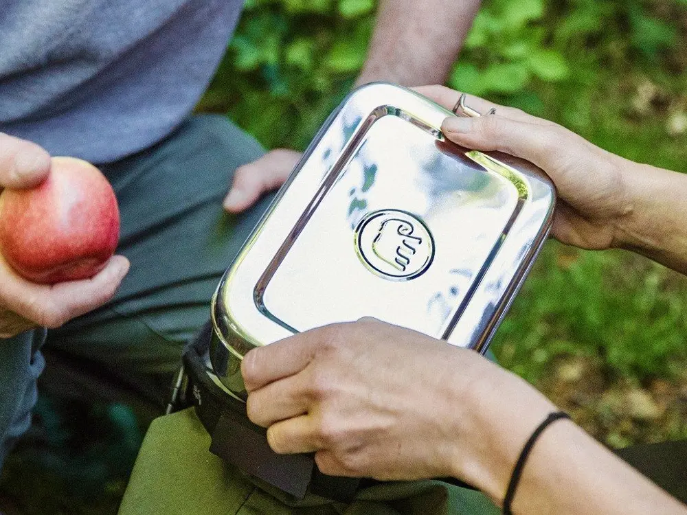 Elephant box ethical stainless steel lunchbox